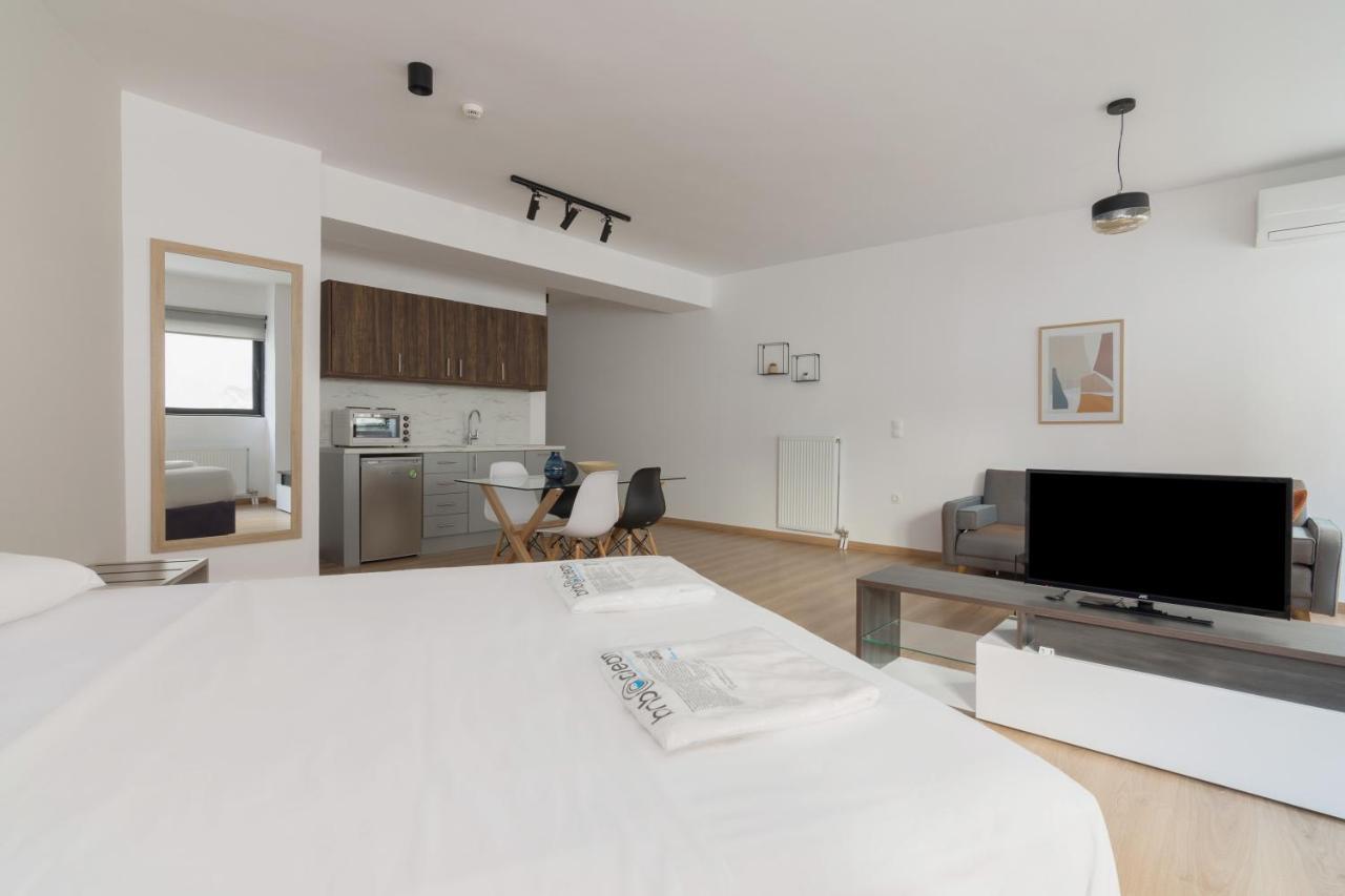 Leochares Lifestyle Apartments - Self Check-In Athen Eksteriør bilde