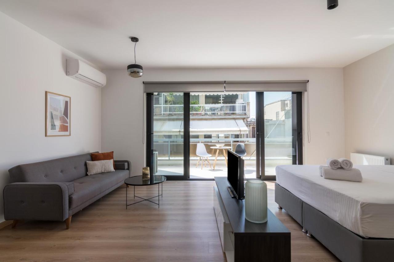 Leochares Lifestyle Apartments - Self Check-In Athen Eksteriør bilde